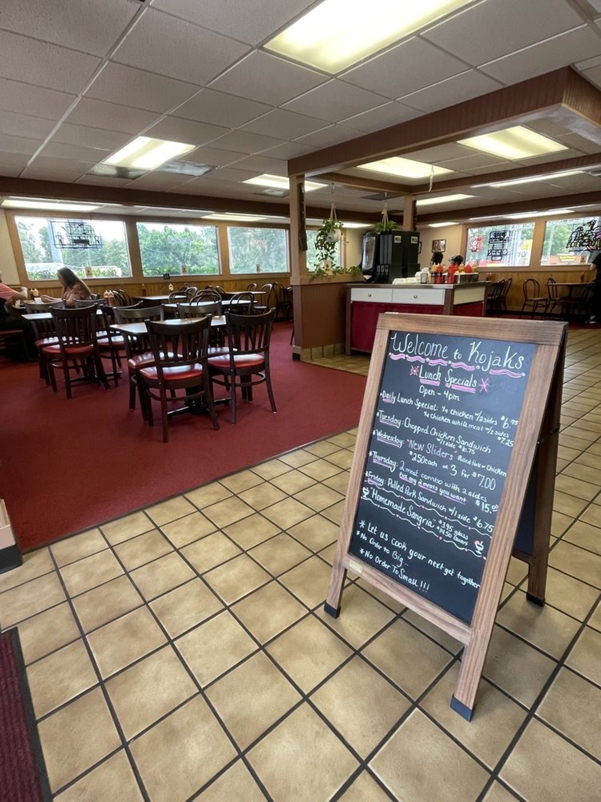 Indoor Dining Experience