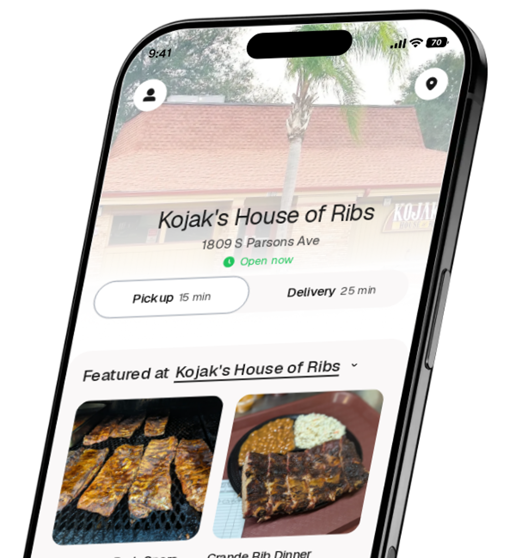 Kojak's House of Ribs app preview