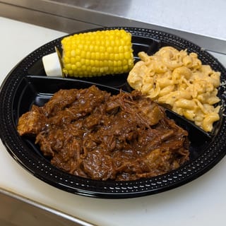 Chopped Bar-B-Que Beef Dinner