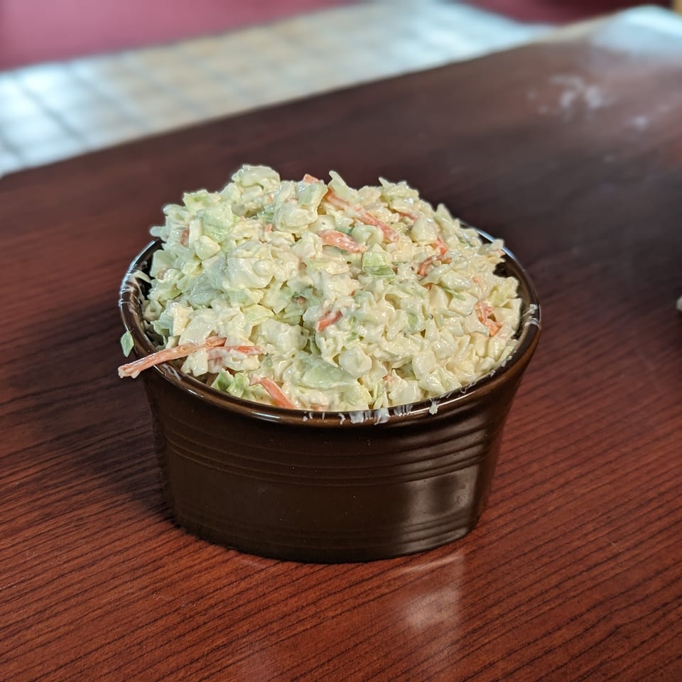 Delicious Coleslaw Made Fresh