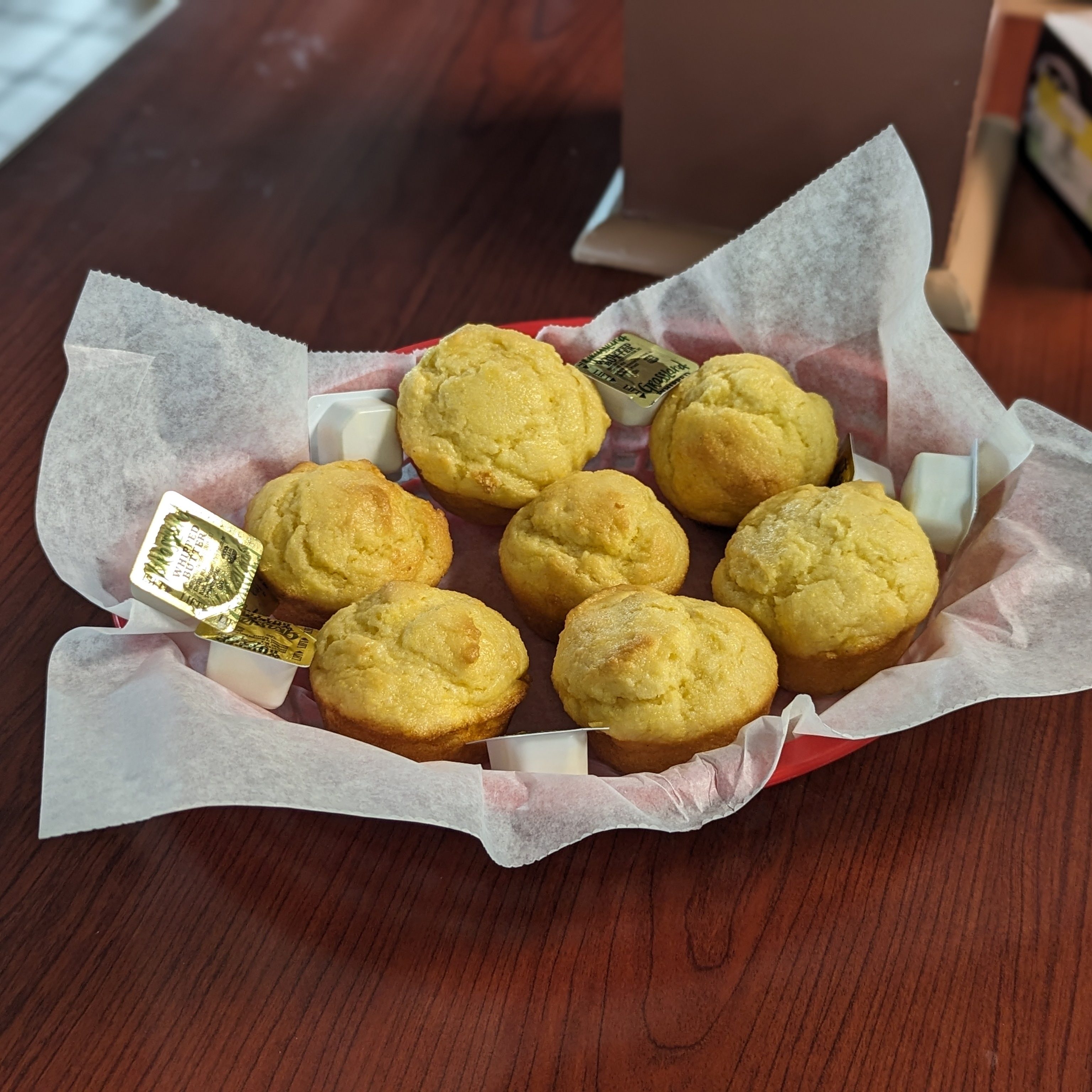 Corn Bread Muffin.