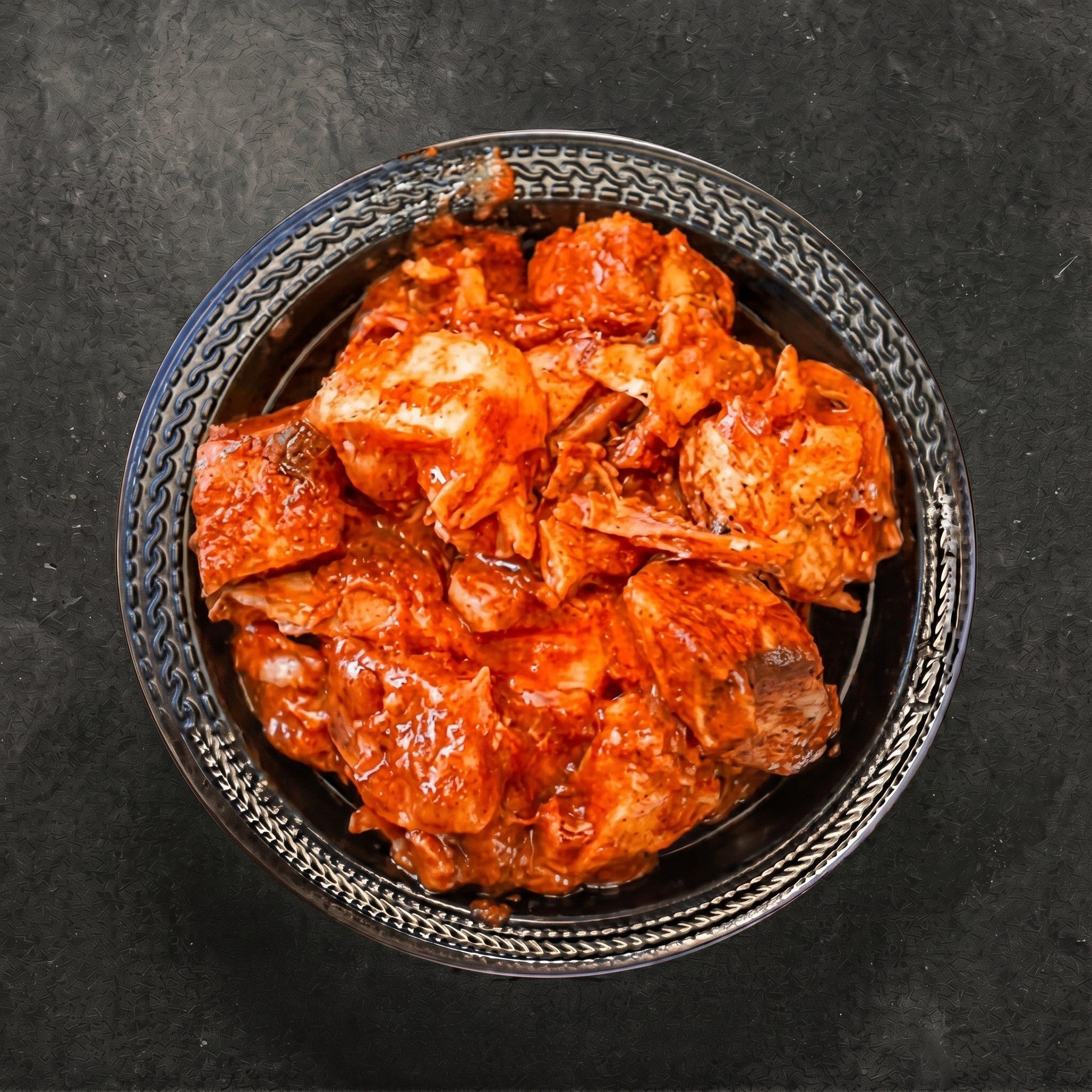 Chopped Bar-B-Que Chicken.